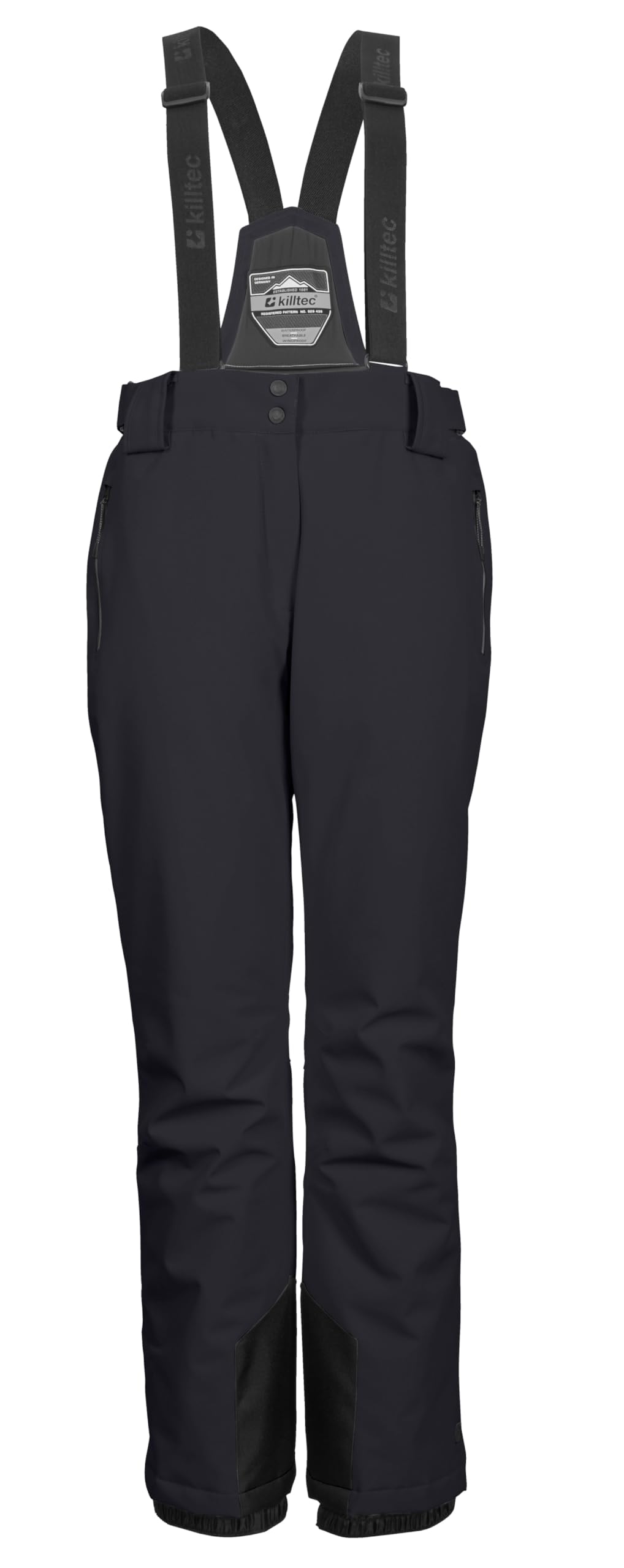 Killtec Damen Skihose/Funktionshose mit abnehmbaren Trägern, Kantenschutz und Schneefang Ksw 249 Lg Wmn Ski Pnts_erielle