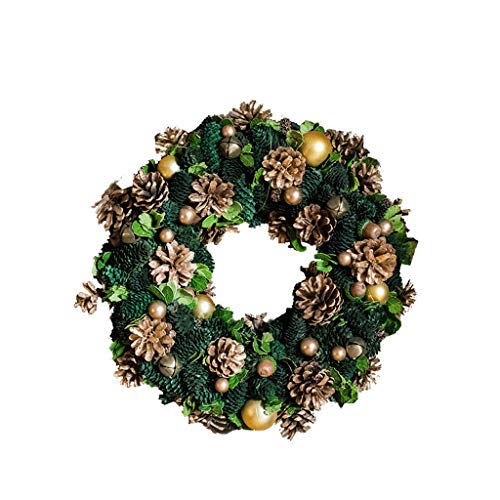 Décoration de Noël avec pomme de pin artificielle pour couronne d'arbre moderne