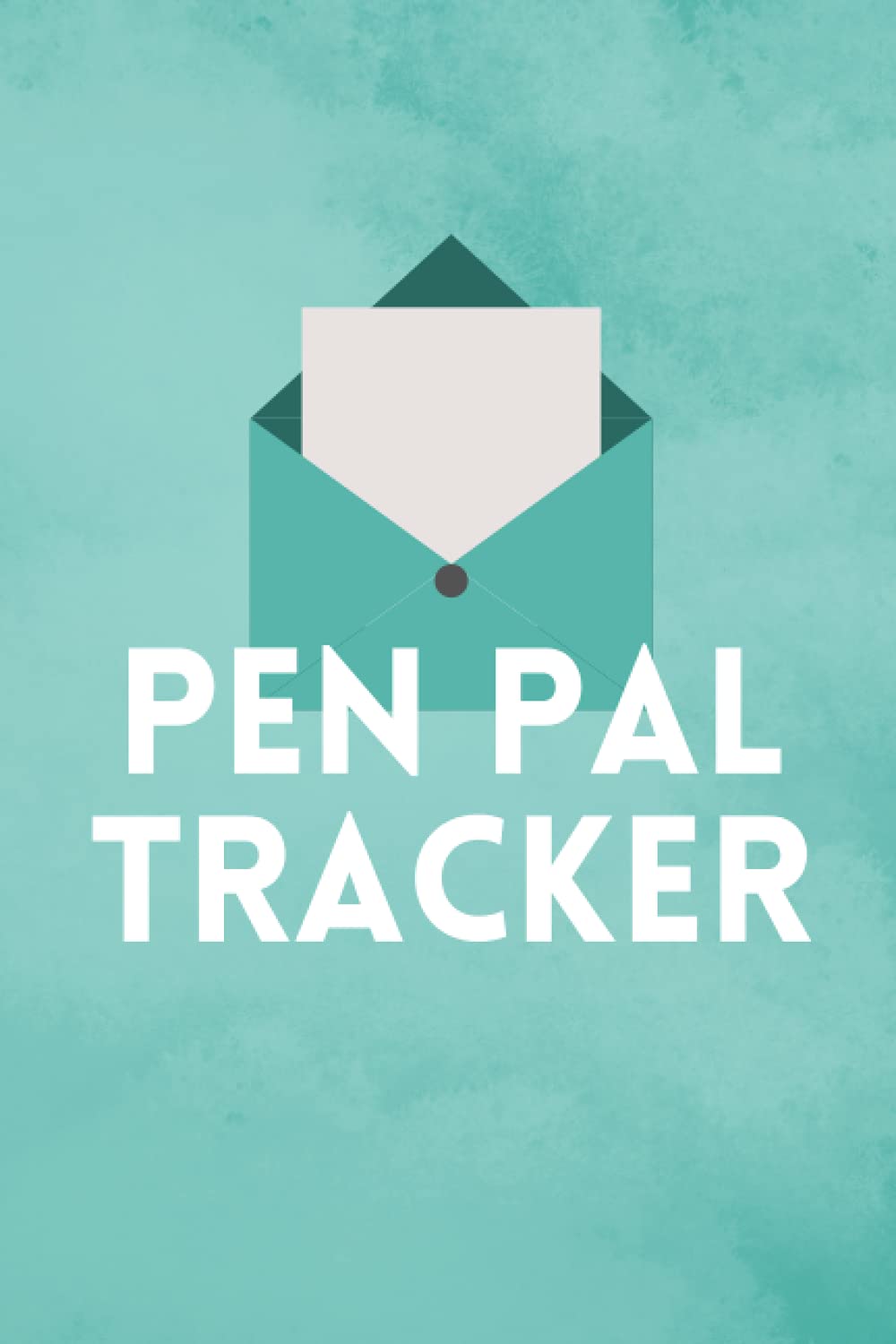 Pen Pal Tracker Journal (Light Teal)