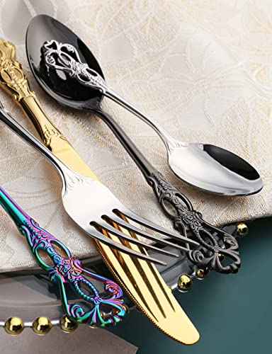 Silverware-Set-for-8-Stainless-Steel-Flatware-Set-Palace-Style-Hollow-Relief-Decoration-32-Piece-Cutlery-Utensils-Include-Knives-Forks-and-Spoons-Tableware-Set-for-Home-Kitchen-Restaurant-Party Silverware Set for 8 Stainless Steel Flatware Set Palace Style Hollow Relief Decoration 32 Piece Cutlery Utensils Include Knives Forks and Spoons Tableware Set for Home Kitchen Restaurant Party
