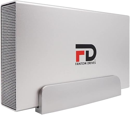 Fantom Drives 22TB GFORCE 3 Pro 7200RPM Disco Duro Externo - Aluminio, Plata, USB GF3S22000UP