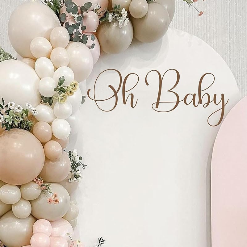 Oh Baby Wall Decal - Adhesivo decorativo para pared miniatura 4
