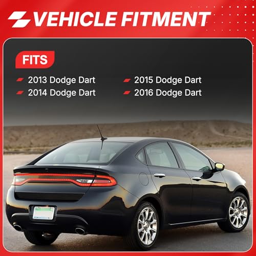 Image of 56038990AA Backup Camera Rear View Camera Compatible with 2013 2014 2015 2016 Dodge Dart，Park Assist Camera Replaces# 56038990AB 56038990AC 1WY78GW7AA