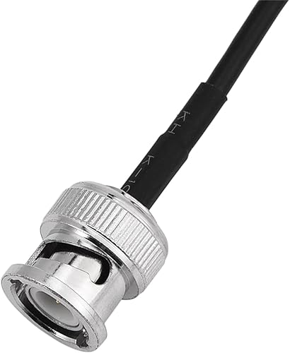 Miniatura 2 de Bewinner Antena de radio móvil de 9.8 ft  9.8 pies 30 MHz -1200 MHz de banda ancha, antena de radio móvil de montaje de vidrio con conector BNC