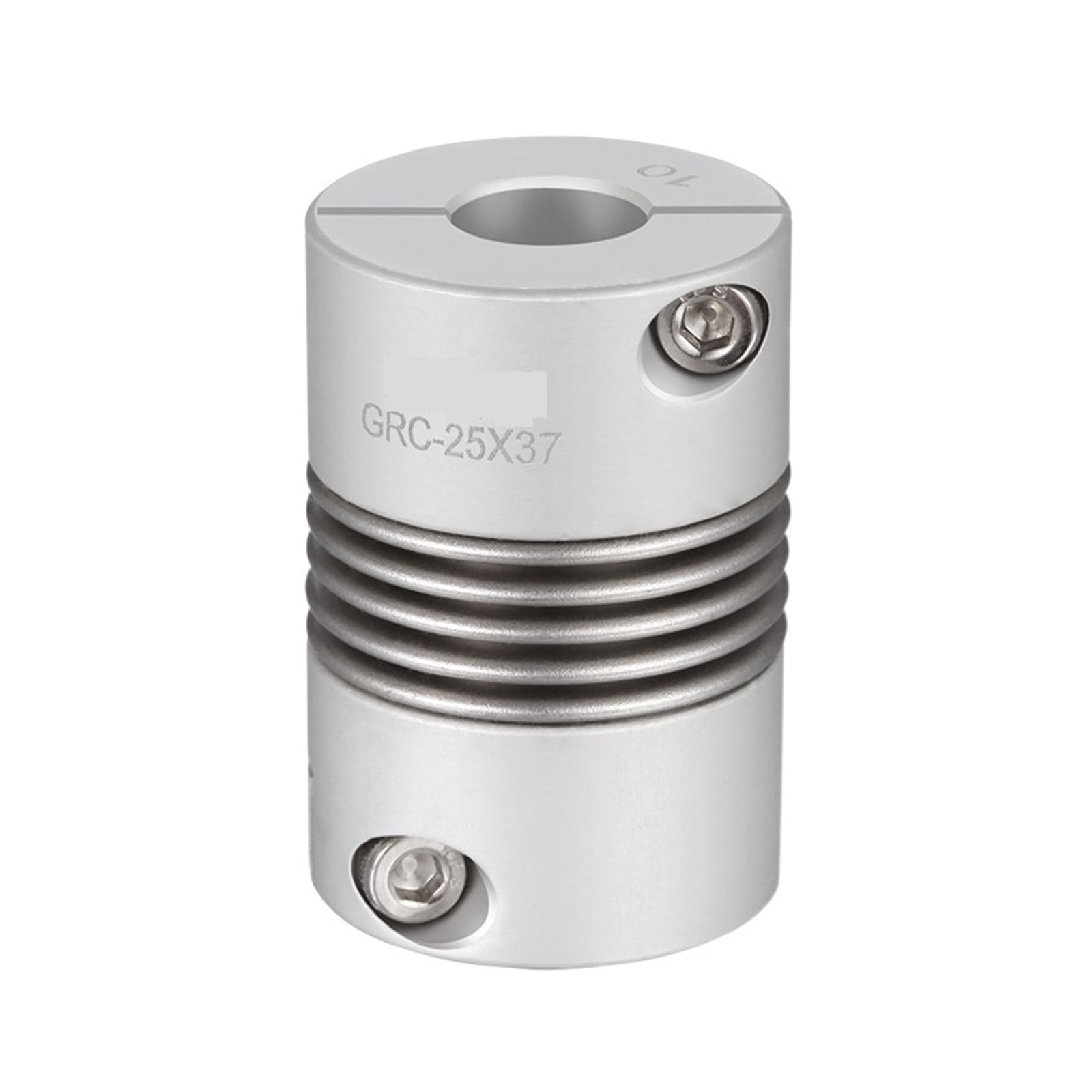 UAMOU Acoplamiento de Eje de Metal, Motor de Alto par, generador, Fuelle, servomotor, Resorte, Fuelle rápido, acoplador Camlock de aleación de Aluminio Cheerfully (Size : 55x72 (10-25))