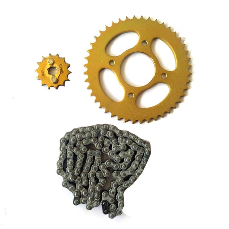 Hero Passion Plus Passion Pro CD Deluxe iSmart Splendor NXG Splendor Plus XTEC HF Deluxe Chain Sprocket Kit Compatible with 2006 to 2024 – CSB KIT F111 SG (R428MCS 108L/14T/44T(4H)-image-8