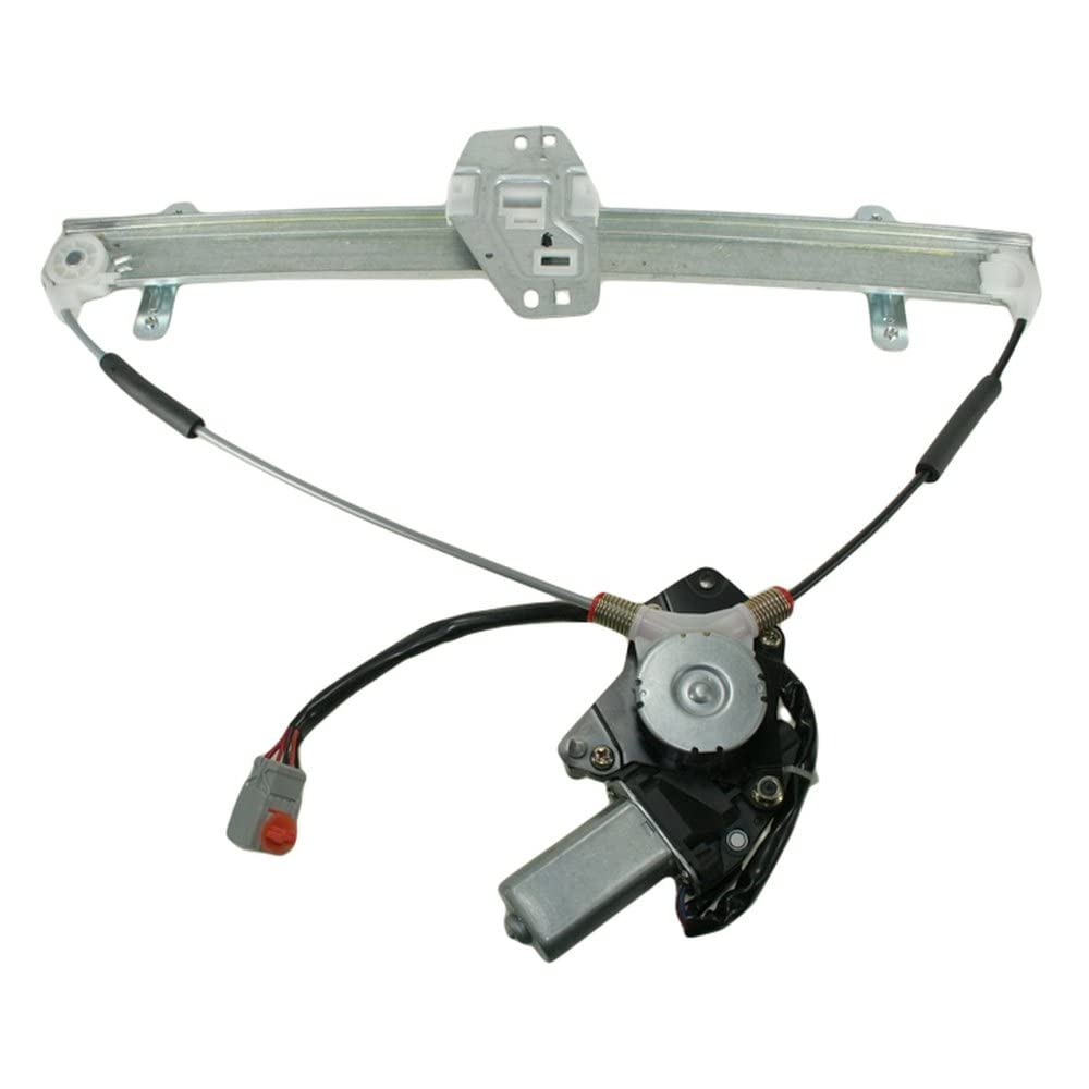 TRQ Front Left Power Window Regulator &amp; Motor Assembly Drivers Side