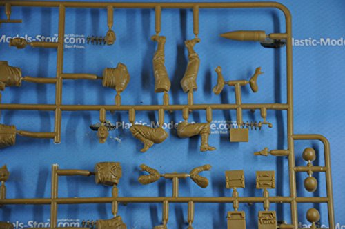 Masterbox Us Artillery Crew 6 Fig Wwii 1/35 Master Box 3577 #TOP4