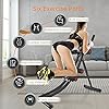 HOTSYSTEM Ab Machine, Core & Abdominal Trainers Ab Workout Machine Home Gym Body Shaper with Display and Adjustable Height Levels