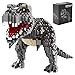 Produktbild CSNRHG Dinosaurier Tyrannosaurus Rex Modell Dekor Micro Mini Blöcke Velociraptor Bausteine Spielzeug Geburtstag oder Urlaub Geschenke für Alter 6+ Kinder Erwachsene Teens 1530 Stücke