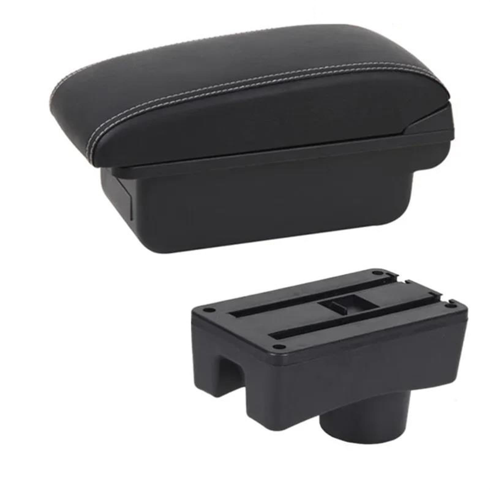 NOHEEU Car Interior Accessories Center Console Multifunctional Storage Box Armrest For Accent For Tagaz