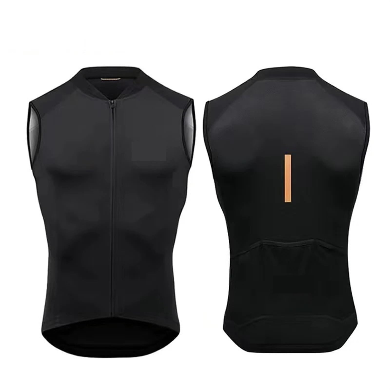 Chaleco Ciclismo Chaleco de ciclismo for hombre, sin mangas, resistente al viento, ropa deportiva, cortavientos for bicicleta