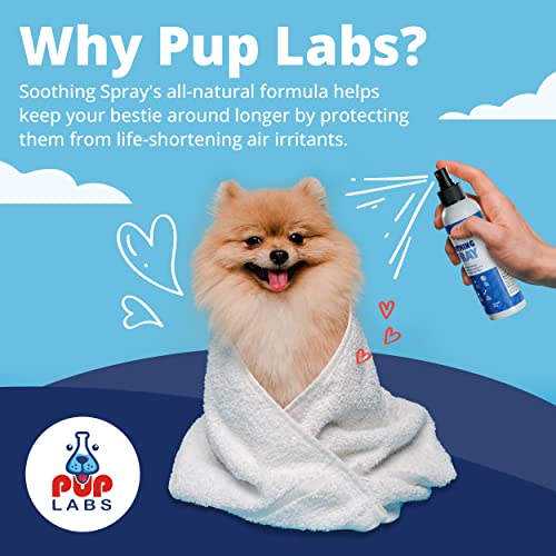 Pup Labs Soothing Spray - Natural Moisturizer Flushes Out Root Cause Of Itching And Scratching - Hot Spot Relief For Dogs With Bioflavin Extract - Made For All Dogs And In The Usa, 4 Fluid Ounces #TOP1