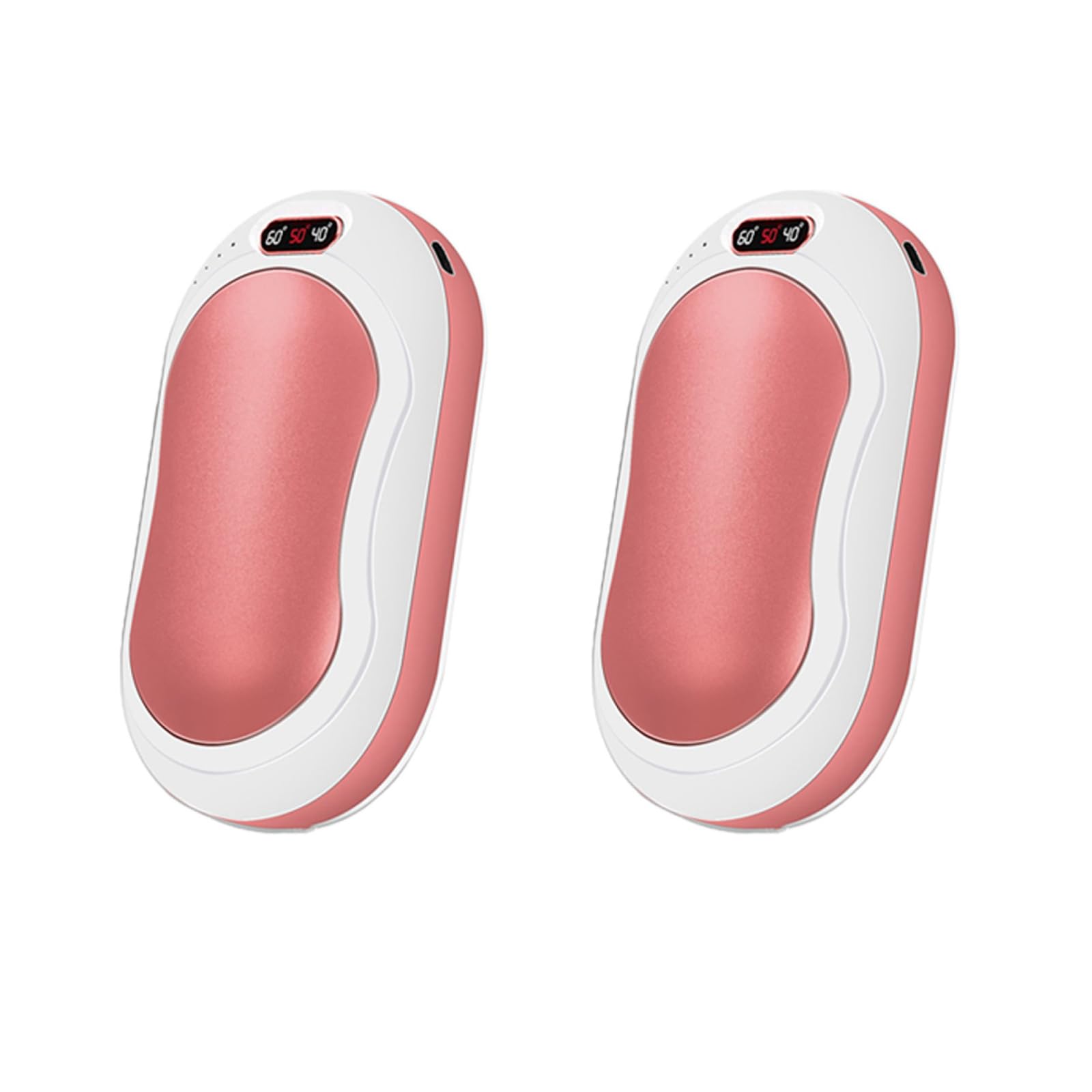 SagaSave Calentador de manos, calentador de bolsillo portátil de 10,000 mAh, 3 modos de calefacción, USB, eléctrico, dividido, recargable, calentadores de manos eléctricos para hombres y mujeres,