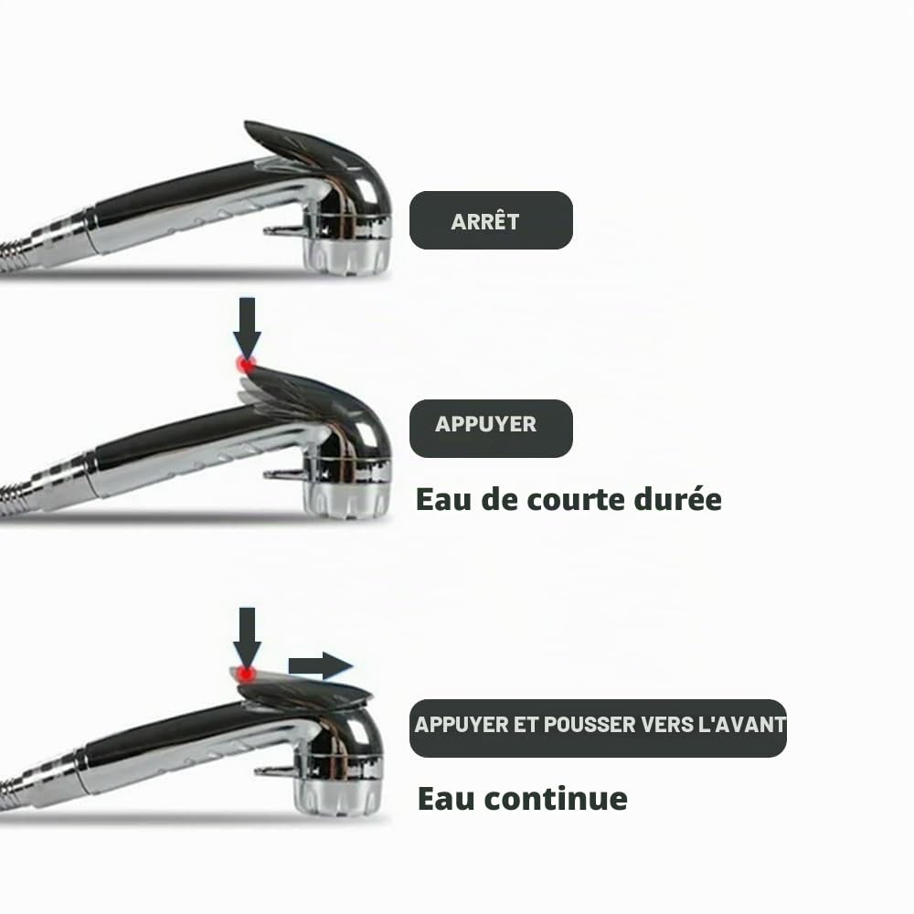 Kit de boîte de douche extérieure pour VR - Boîte de robinet de douche extérieure avec serrure et clé pour VR, autocar, 5ème roue, camping-car, remorque (Noir)