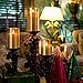 Led Flameless Candles for Home Decor, Battery Operated Flickering Moving Wick Effect Candle Set with Remote Control Cycling Timer for Party Wedding,Christmas Decoration, 4 inch, 5 inch, 6 inch, 3 Pack