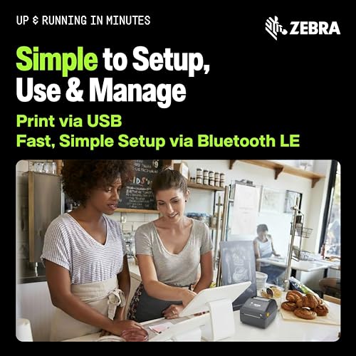 Image of Zebra ZD421 Thermal Shipping Label Printer | 4x6 | No Ink Required