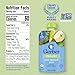 Gerber Stage 2 Baby Food, Organic Pear Spinach Puree Pouch, 2 Servings of Fruit Veggie, No Added Sweetener, No Artificial Colors or Flavors