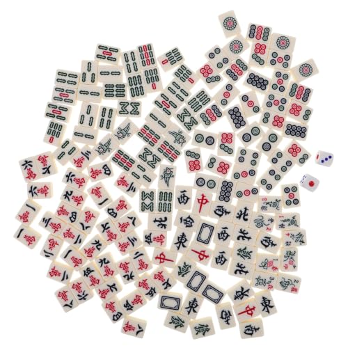 Juego Mini Mahjong Portátil Compacto para Viajes y Hogar miniatura 1