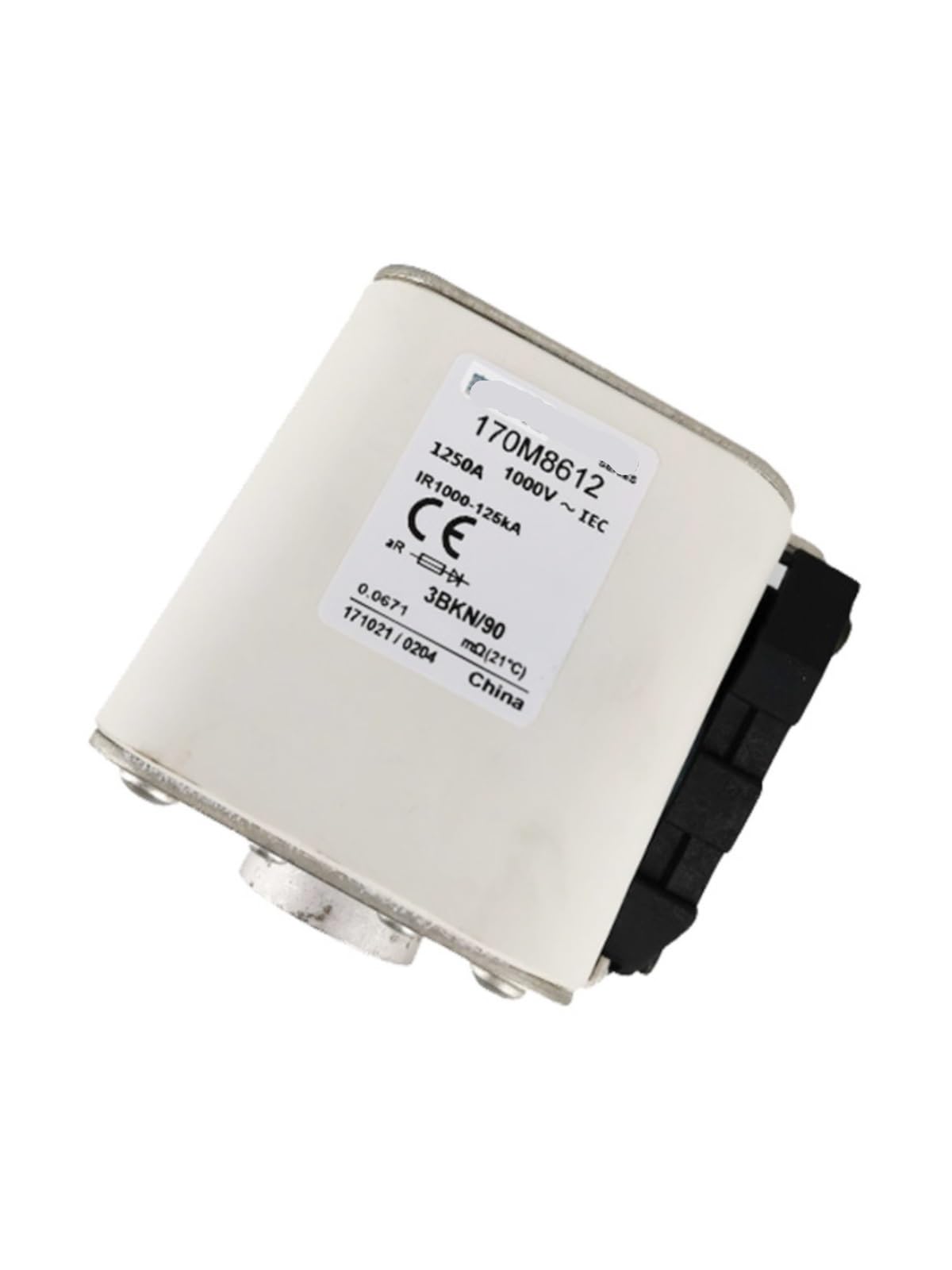 Fusible basse tension rapide 170M8612 pour protection industrielle