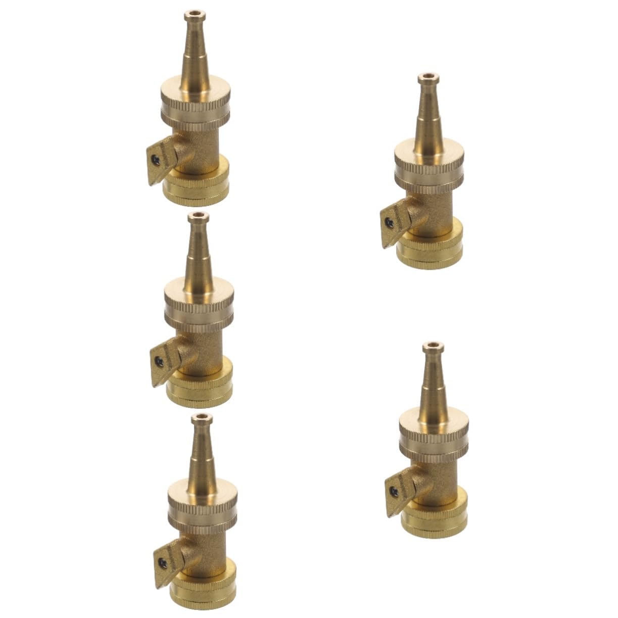 5 Ensembles Boule Laiton pour Arrosage de Jardin Irrigation Pratique Durable pour Tuyaux Arrosage