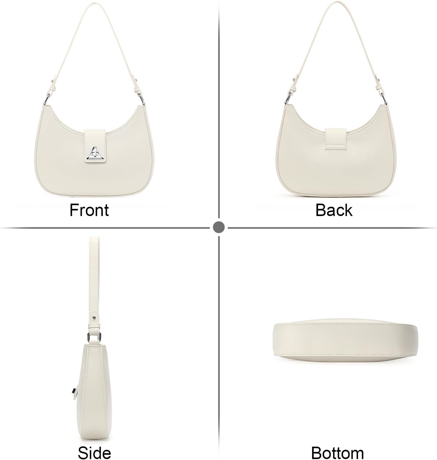 GOIACII Purse Shoulder Bag for Women Cute Hobo Underarm Y2K Clutch Handbag - Image 6