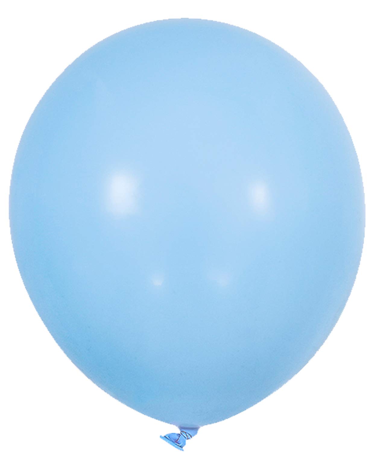 PartyWoo Blue Balloons 100 Pcs 10 Inch Light Blue Latex Helium Balloons for Wedding, Birthday Party, Baby Shower, Anniversary Decorations