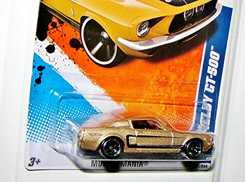 Hot Wheels Muscle Mania 1:10 Shelby GT-500 Oro miniatura 3