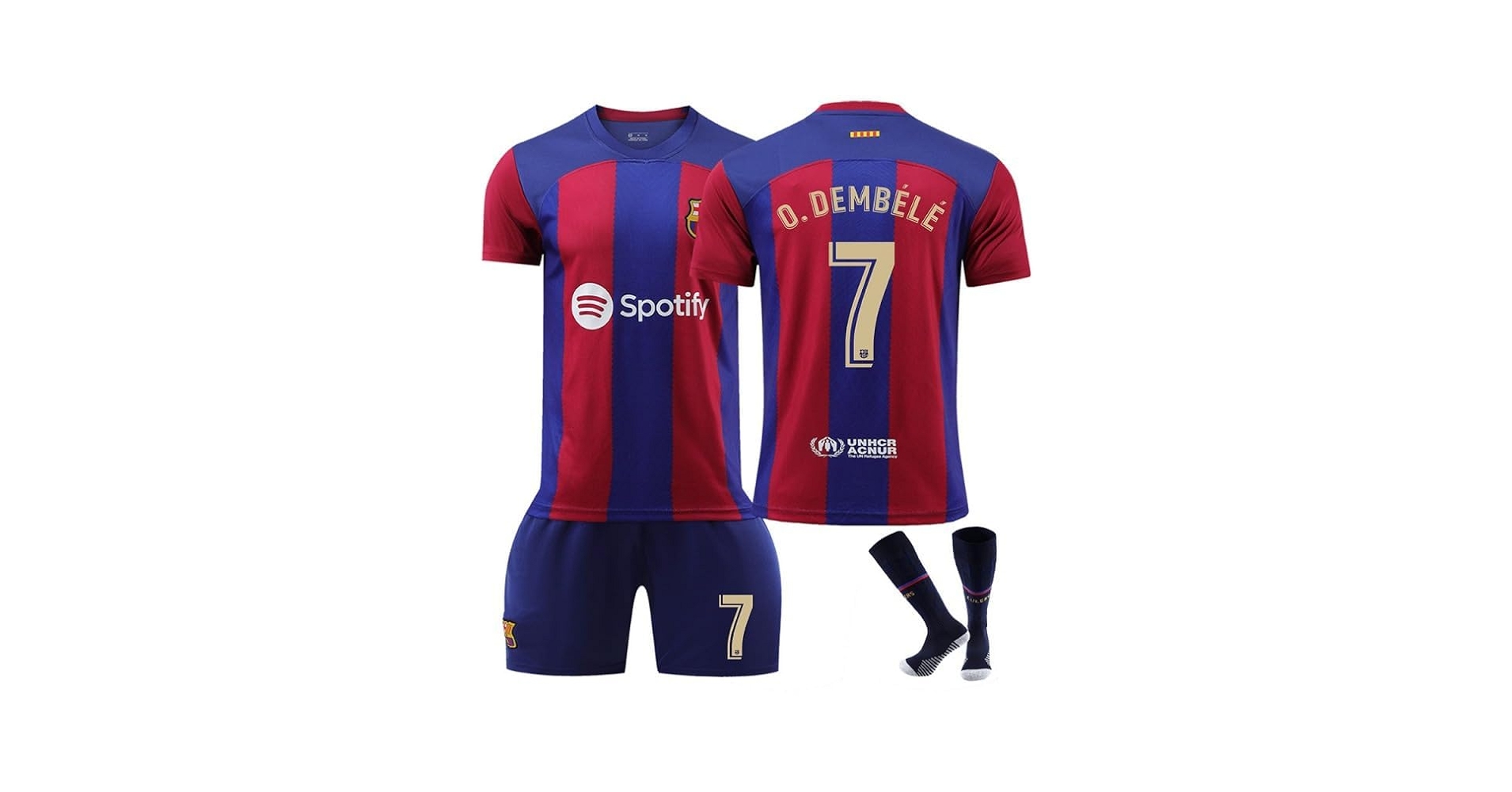 Amazon | AHCY サッカー ユニフォーム 23-24 バルセロナ ホーム