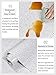 MelunMer White Glossy Marble Contact Paper for Countertops 118”×15.7” Self Adhesive Removable Wallpaper Granite Peel and Stick Wallpaper for Bathroom/Kitchen/Cabinets Waterproof Easy to Clean