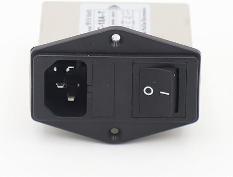 Power filter PX2C-10A-W three-in-one wired double fuse filter