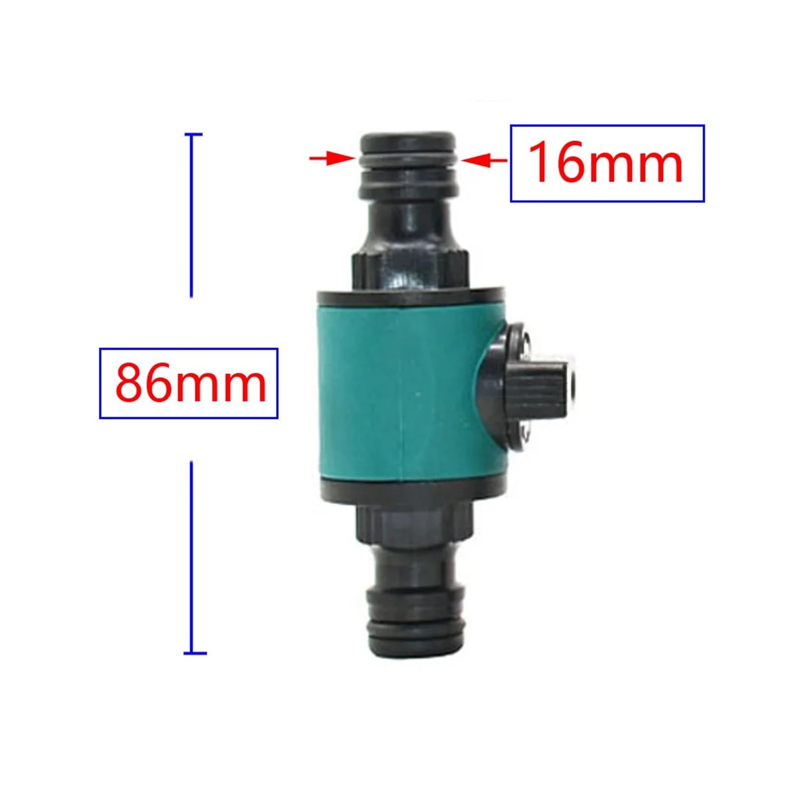 Raccordo rapido per tubo maschio da 3/4 di pollice per irrigazione a goccia da giardino, compatibile con Euro e USA, resistente raccordo giallo per soluzioni di irrigazione efficienti