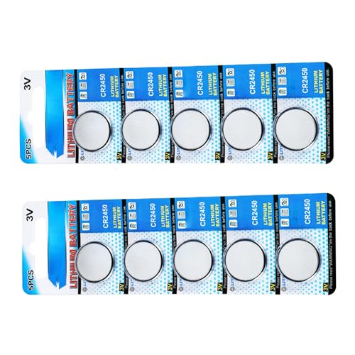 ����������d�� CR2450 ���`�E�� 3V �{�^���d�r CR2450 3V ���`�E�� �R�C���d�r�œd�q�@��̈�т���������������