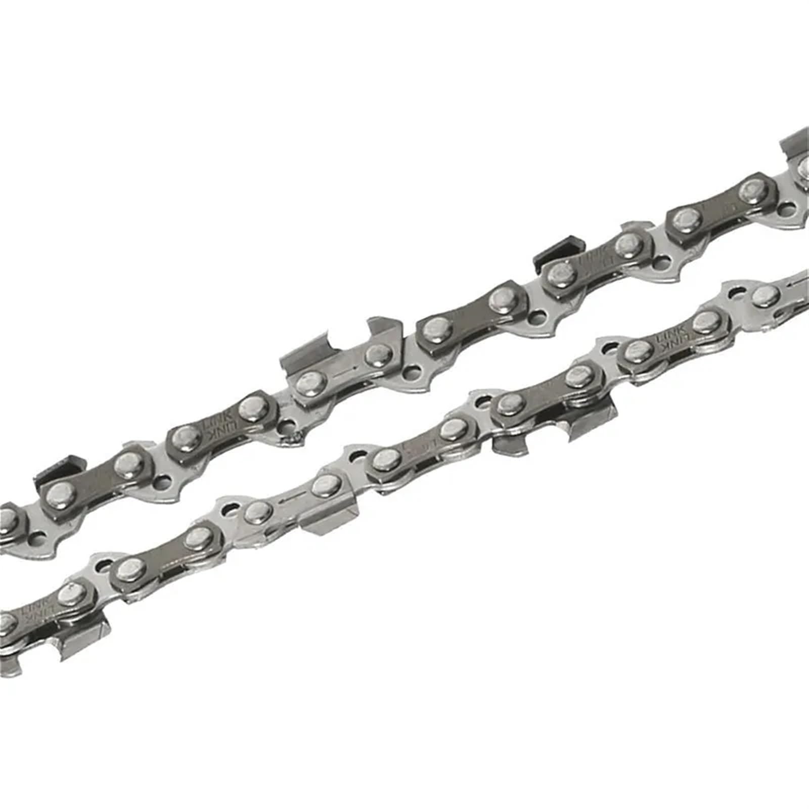 Cadena de motosierra Cadena de motosierra de Metal de 18/20 pulgadas, accesorio de sierra eléctrica de accionamiento 72/76, cadena de sierra de repuesto, piezas de corte de madera, 2 uds.(2pcs 20 Inch