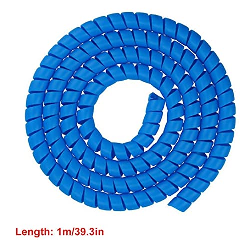 PJKKawesome Protecteur De Câble De Tube De Frein De Scooter, Cache-câble De Frein en Spirale Ignifuge De 1 M pour Scooter - Image 4