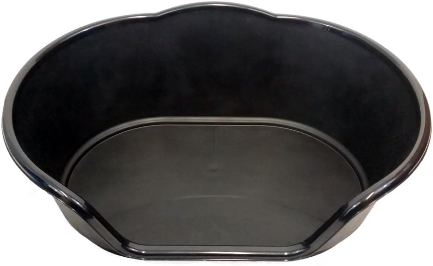 World Of Pets Extra Large Plastic Waterproof Oval Dog Bed 90 x 62 x