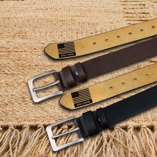 Personalized Vietnam Veteran Belt, Vietnam Veteran Proudly Served Leather Belt, Vietnam Veteran Gift Adjustable Leather Belt Gifts for Men, Personalized Leather Belts For Men4