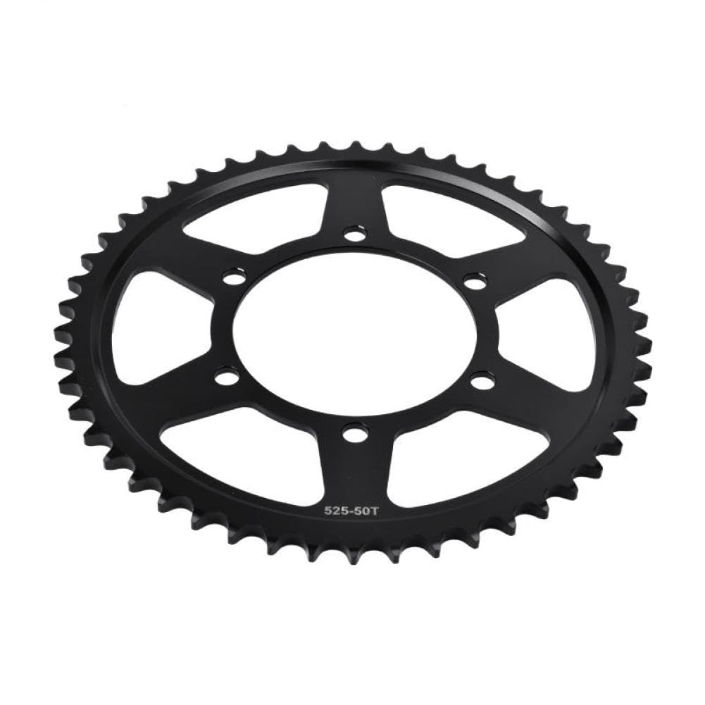 Piñón trasero de motocicleta 20CrMnTi 525-50T 520 cadena 50T compatible con 800Tiger 800 Tiger XC 11-16 800 Tiger XCA XCX XRT XRX 15-20