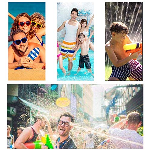POKONBOY 2 Pack Super Water Guns,High Capacity 600CC Squirt Gun Water Blaster Water Shooter Swimming Pool Water Fighting Toys Beach Party Favor for Kids Adults - Thumbnail 3