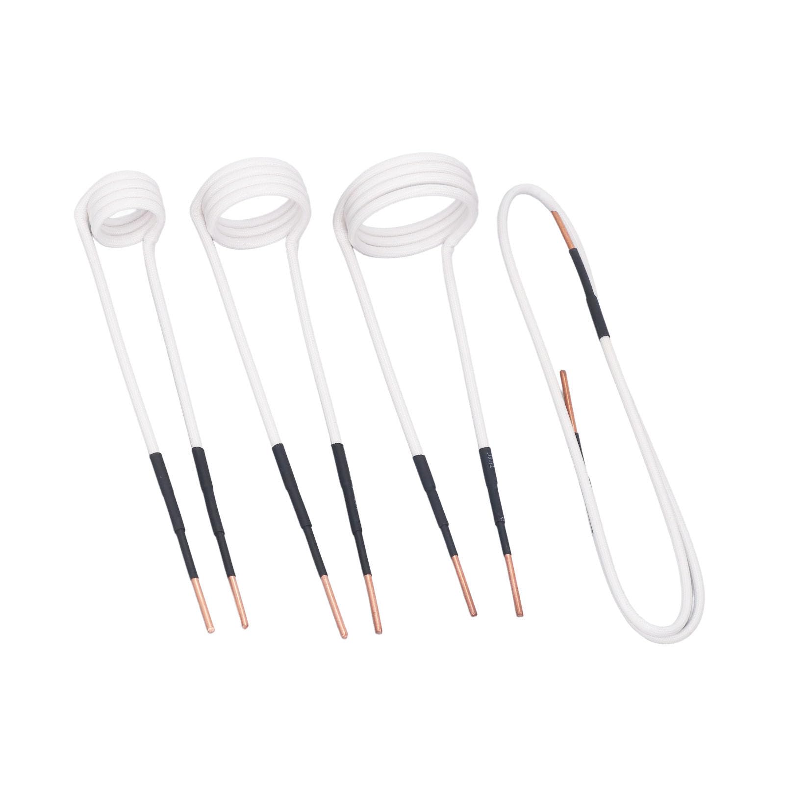 Induktionsheizspulensatz, 4-tlg 2,5 Mm Messingkern Hochfrequenz-Induktionsspule 20 30 40 750mm Induktions-Essential-Spulen-Kit Zum Entfernen Rostiger Schrauben und Muttern