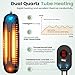 hygger 300W Aquarium Heater with Controller, Submersible Fish Tank Heater Intelligent Leaving Water Automatica Stop Heating and Overheat Protection, 20-80 Gal Turtle Heaters for Freshwater Saltwater