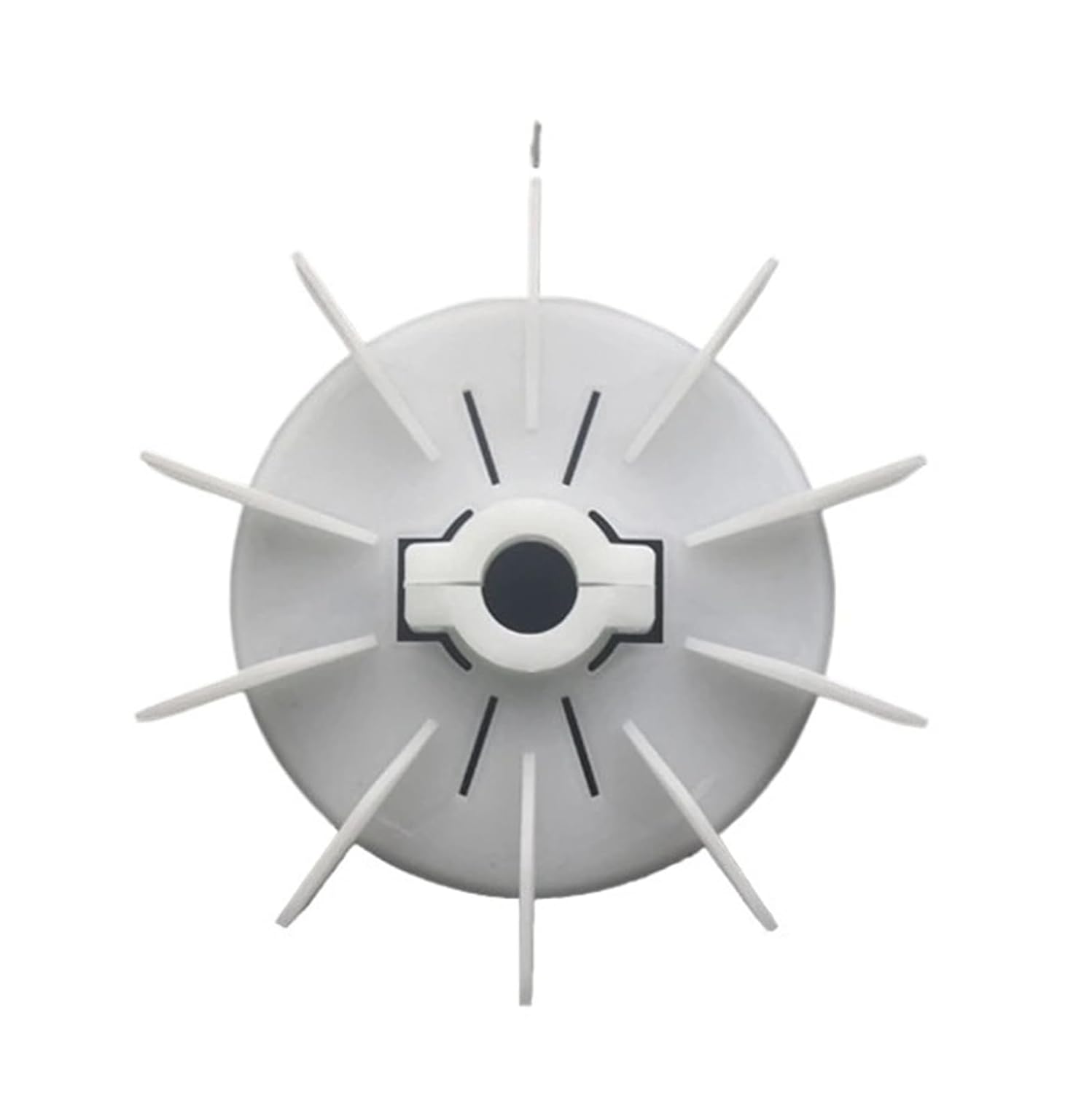 1PC Plastic Motor Cooling Fan Blade Adjustable Inner Diameter for Motor Fan YT-63-180 Locking Type Impeller Accessories(ID10-12mm OD105mm)