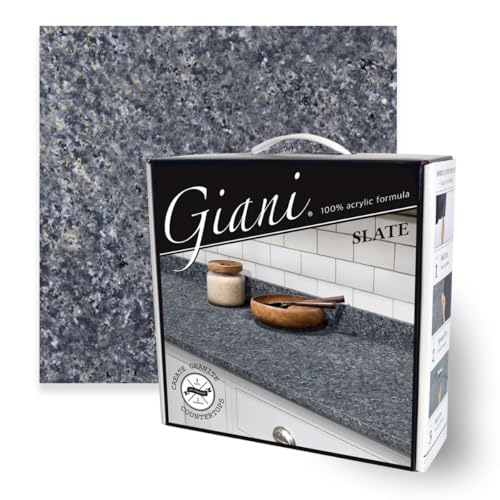 Giani Granite Countertop Paint Kit 2.0-100% Acrylic (Slate)
