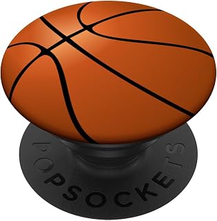 Sports Legendz Basketball PopSocket Adhesive PopGrip for iPhone 11 - Black
