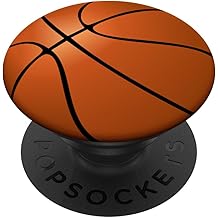 Basketball PopSocket Adhesive PopGrip for iPhone 11 - Black