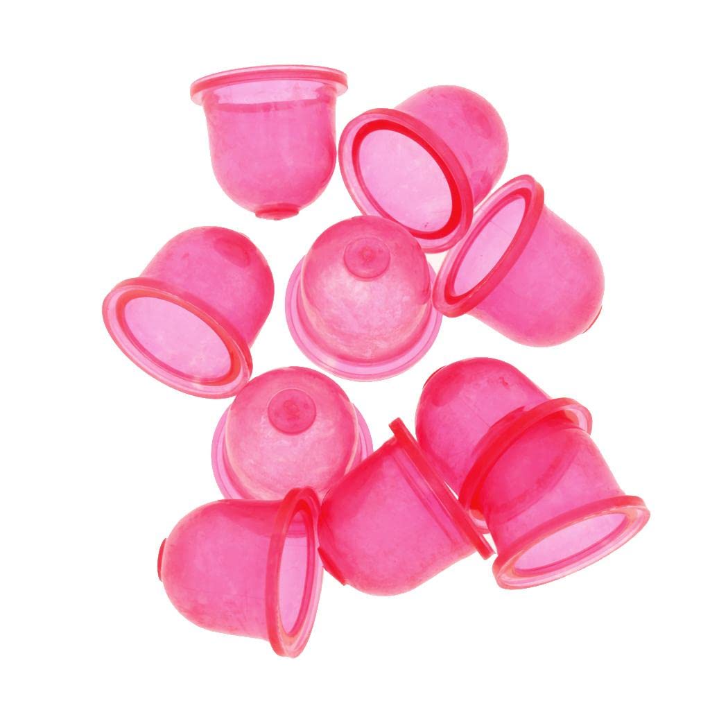 LOOM TREE Pack of 10 Red Primer Bulb Pump Oil Bubble for Walbro Poulan 530-035497 188-16