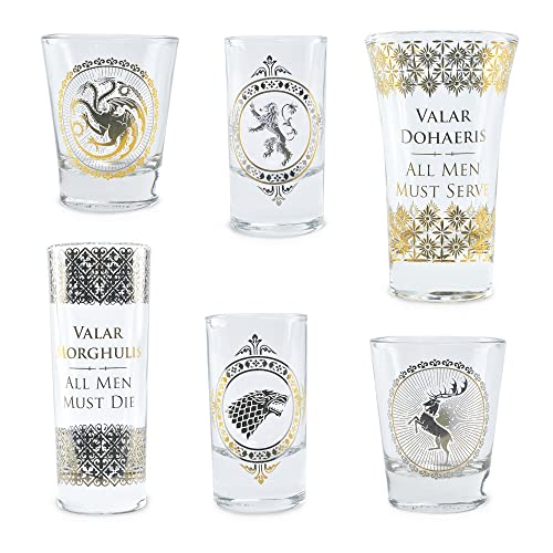 Half Moon Bay Game Of Thrones - Glassware - Game of Thrones Shot Glasses Set