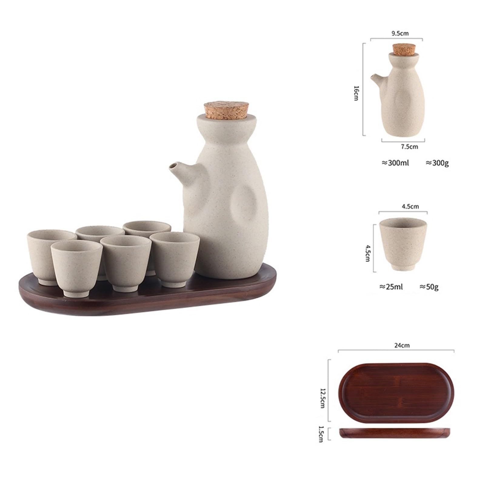 Amazon.com: Pitcher Ceramic Retro Sake Pot with Half a Catty of