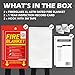 72 HRS 2-Pack Fiberglass Fire Blanket - 40