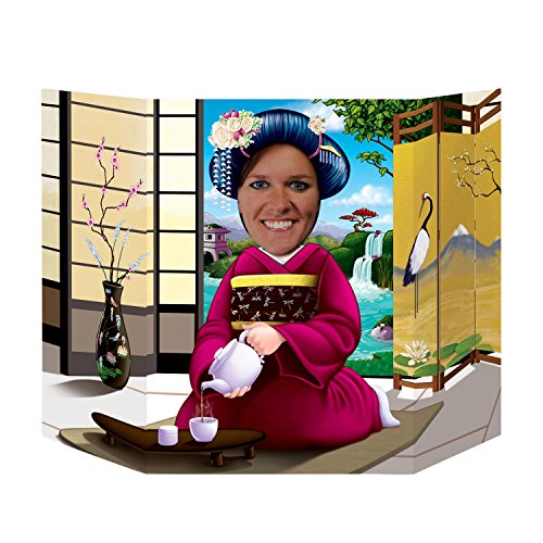 Geisha Girl Photo Prop Party Accessory (1 count) (1/Pkg)